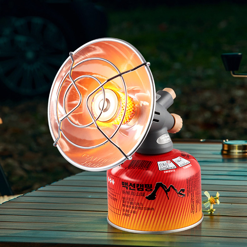 户外露营取暖器帐篷便携取暖炉垂钓迷你燃气野营气罐烤火炉