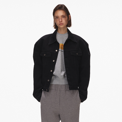 ECHOADE实用主义化繁为简 宽肩牛仔工装夹克