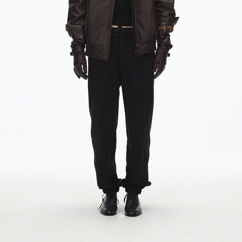 ECHOADE加厚束腿运动休闲卫裤