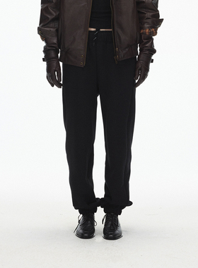 ECHOADE慵懒松弛 宽松版型加厚束腿运动休闲卫裤