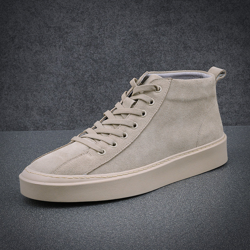 欧洲站男鞋秋冬季高帮工装靴男休闲百搭中邦短靴靴子男韩版潮流鞋在类目 流行男鞋, 靴子中 - 来自Buy2taobao.com提供专业的淘宝代购服务