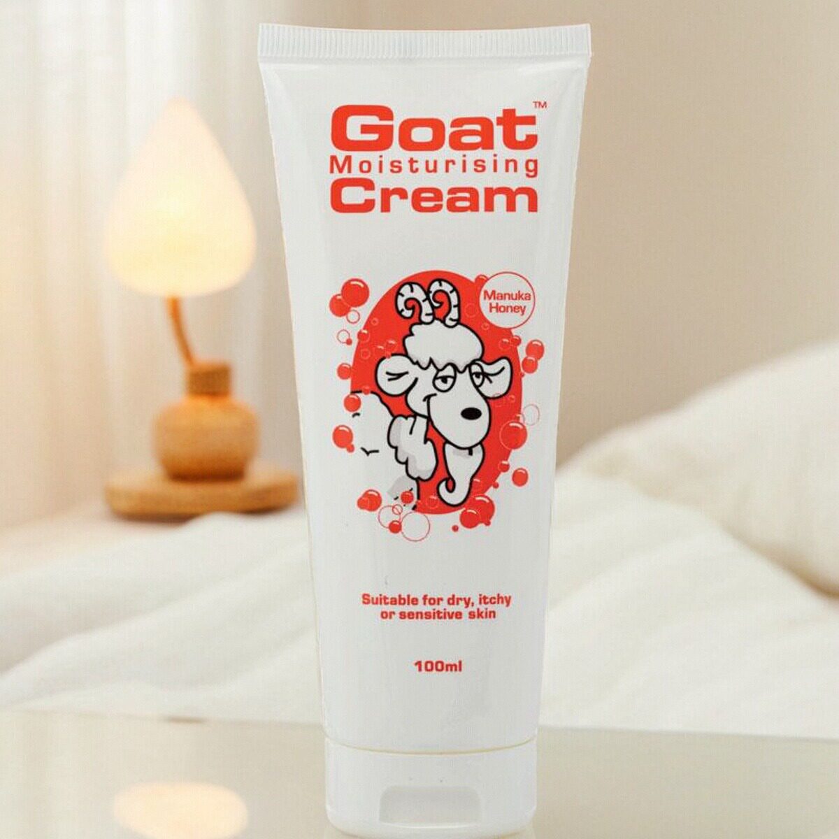 Goat澳洲山羊奶麦卢卡蜂蜜滋润补水保湿润肤乳面霜100ml持久留香