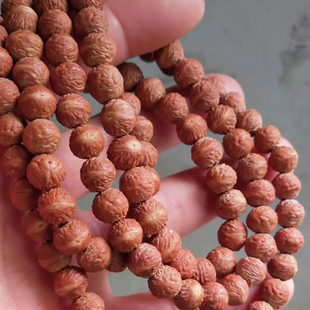 酸枣核文玩手串山枣胡小凤眼菩提野枣胡108颗手持长串脖挂毛衣链