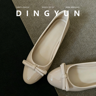 羊皮版dingyun丁允内增高单鞋女法式小香风气质玛丽珍女鞋配裙子