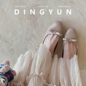 dingyun丁允内增高单鞋 玛丽珍鞋 法式 羊皮版 温柔一脚蹬女鞋 不累脚