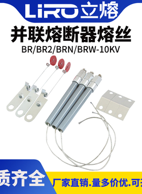 高压并联电容器30A40A50A70A80A保险丝熔断器BR2 BRN BRW-10-12KV