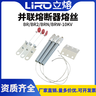 BRN 高压并联电容器30A40A50A70A80A保险丝熔断器BR2 BRW 12KV