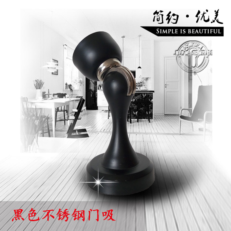 松拓加厚黑色不锈钢门吸超强磁力门碰门两用墙吸地吸五金门用包邮|msdalam kategori bahan binaan asas, Home Hardware, aksesori pintu, pintu penyumbat - dari Buy2taobao.com untuk memberikan perkhidmatan ejen Taobao profesional membeli