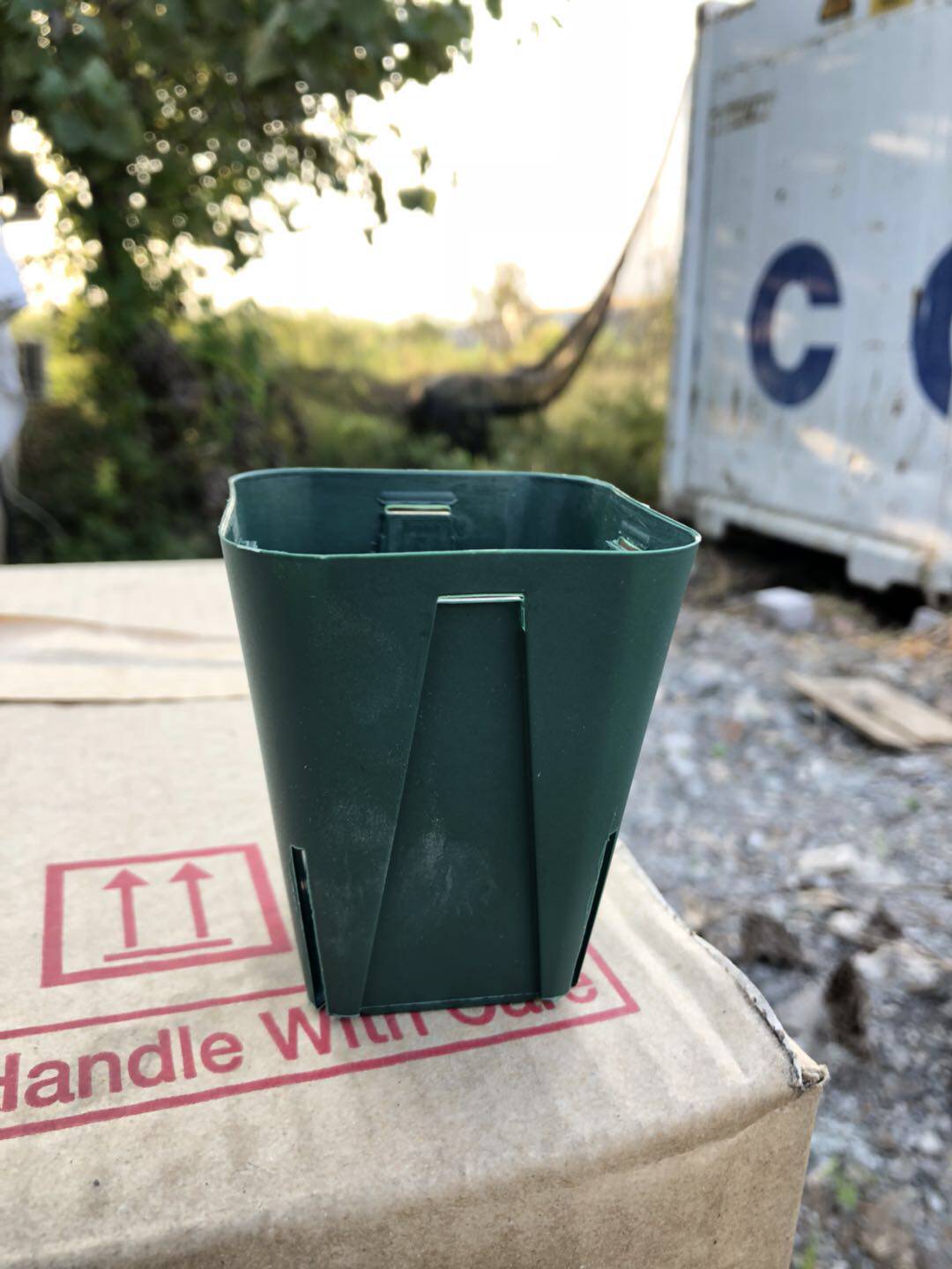 进口青山盆小方盆多肉绿植草莓绣球铁线莲月季盆7.5厘米规格盆