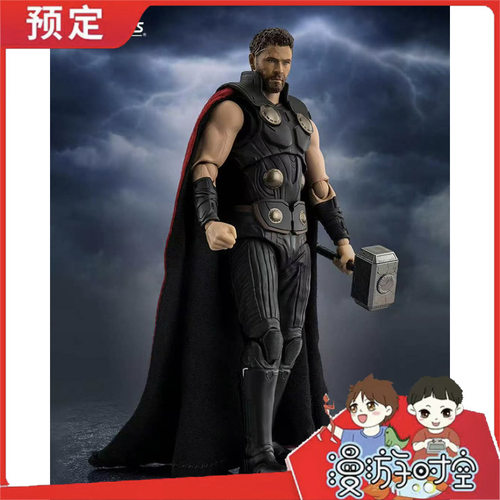 预定 万代 shf 漫威 雷神索尔 复仇者联盟5 毁灭之日 可动
