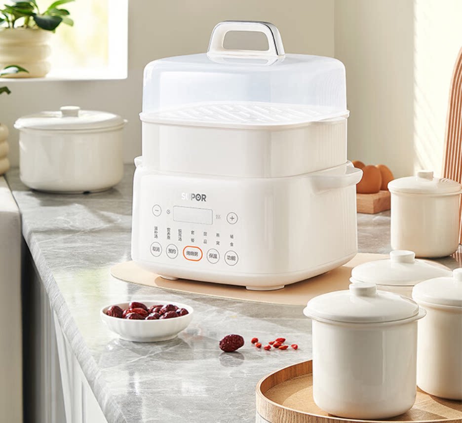 supor/苏泊尔 dz25fc873苏泊尔电炖锅隔水炖锅5胆上蒸下炖煮粥