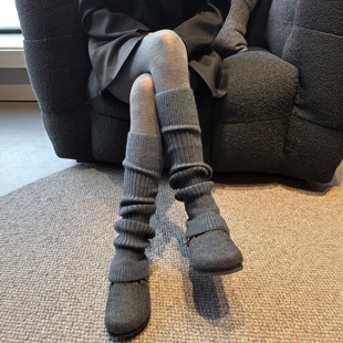 leggings秋冬连裤袜+.袜套的适配度好搭好穿显腿直堆堆袜套女复古