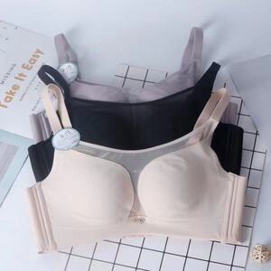无钢圈抹胸款聚拢薄杯调整型内衣