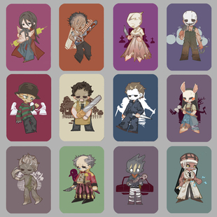 黎明杀机卡贴 Dead by Daylight 杀人鬼游戏动漫公交卡饭卡贴纸