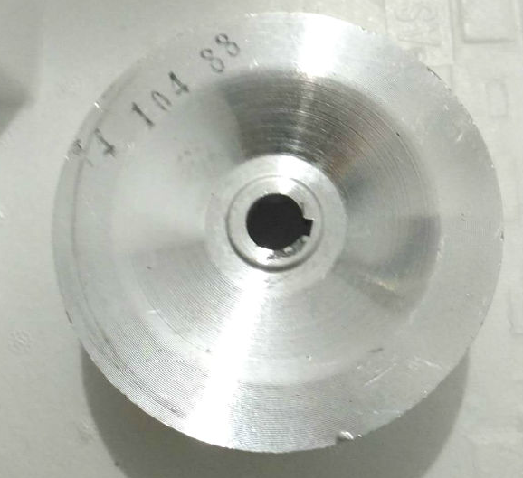 53水12铝叶轮寸叶轴14寸潜水泵多级泵大片配件铝口寸叶/铝