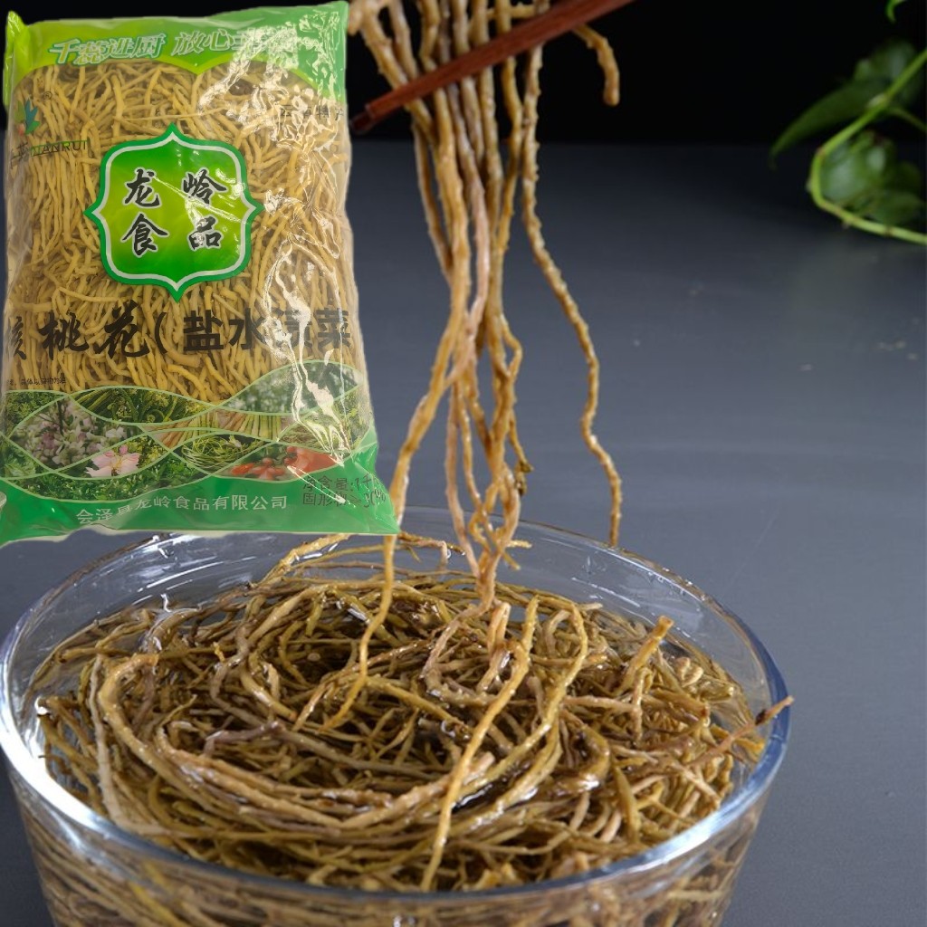 云南野菜核桃花水泡保鲜花山林野菜农家菜餐饮酒店特色菜核桃花