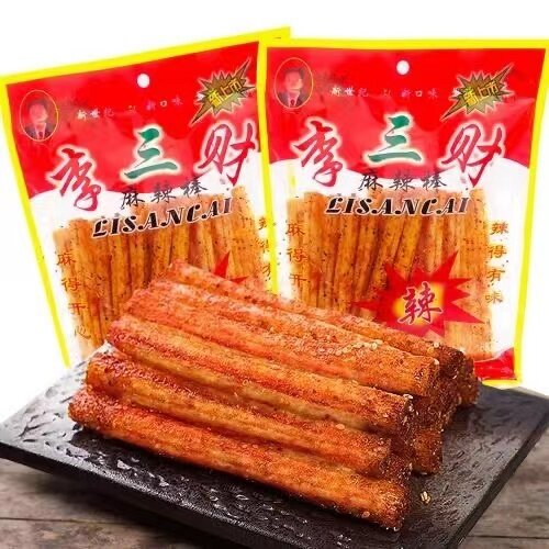 【李三财】陕西特产辣条正品麻辣棒98g/158g辣条儿时怀旧零食辣条