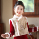 儿童中国风背心棉衣宝宝唐装 坎肩女童拜年服马甲女孩过年汉服冬季