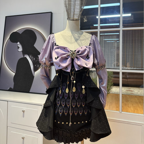 （现货）77th光与夜之恋查理苏生日主控金紫翎 cos 服