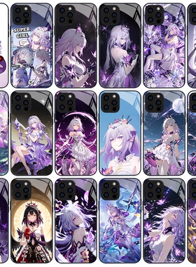 崩坏星穹铁道遐蝶手机壳适用苹果16华为NOVA13小米15三星S25红米K70VIVO一加12IQOO真我reno11玻璃动漫二次元