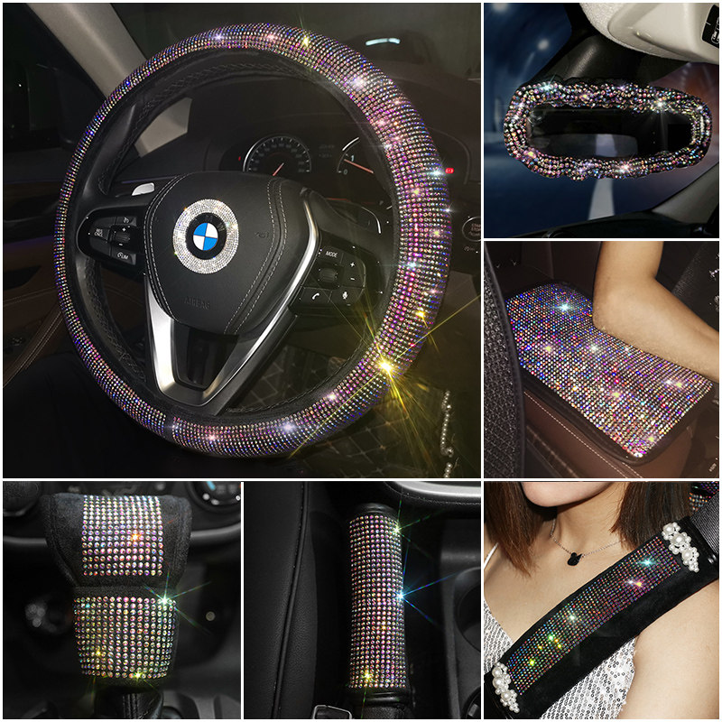 新款钻石满钻汽车手刹套档把套安全带护肩套扶手箱垫女神车内套装|msdalam kategori kereta/artikel/Fitting/Refit, Auto aksesori/dalam Barang Kemas, brek tangan lengan/gerai set/Set perhiasan set - dari Buy2taobao.com untuk memberikan perkhidmatan ejen Taobao profesional membeli