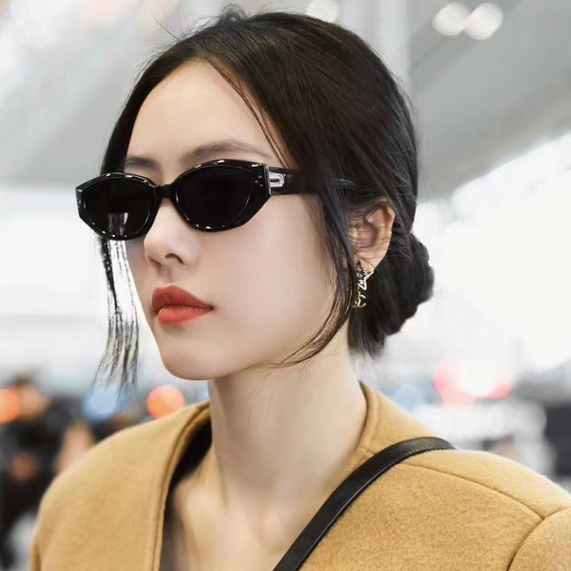 gm防晒猫眼复古男女秦岚同款墨镜