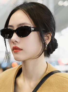 gm防晒猫眼复古男女秦岚同款墨镜