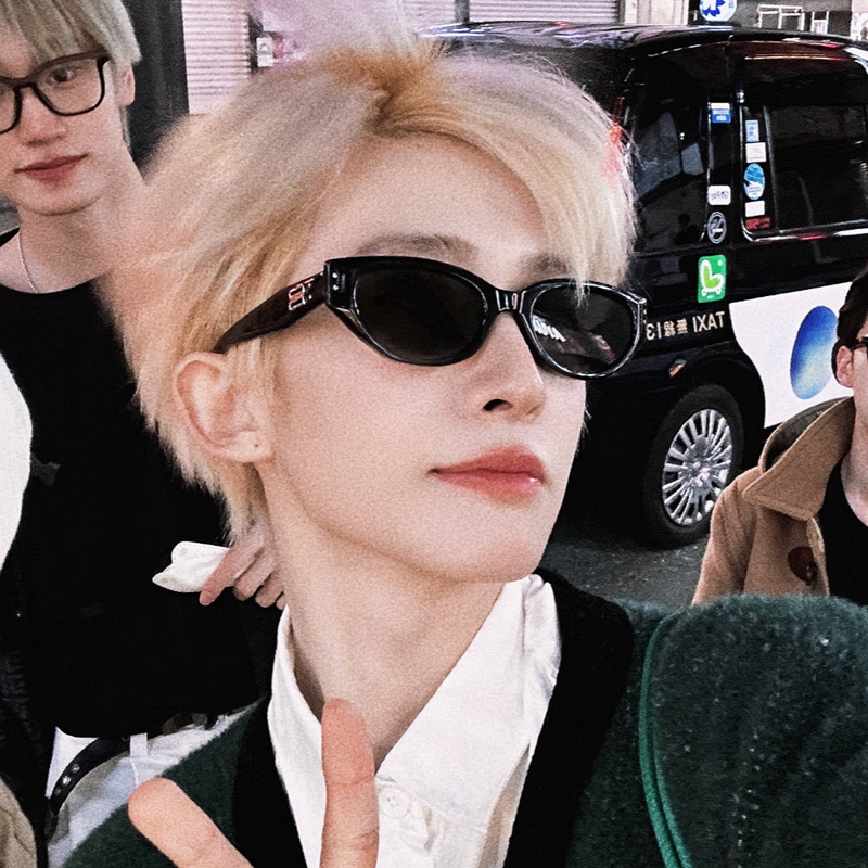 gm防晒猫眼复古ins男痞帅墨镜