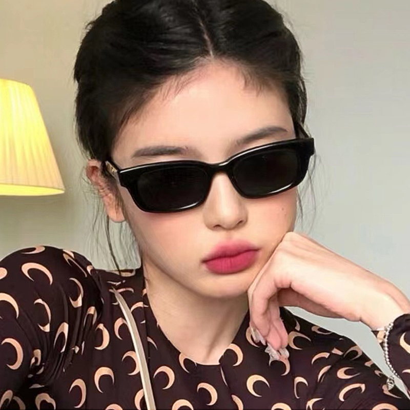 Jennie同款GM小脸窄框防晒墨镜