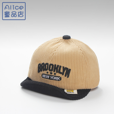 儿童保暖棒球帽子宝宝防晒遮阳帽