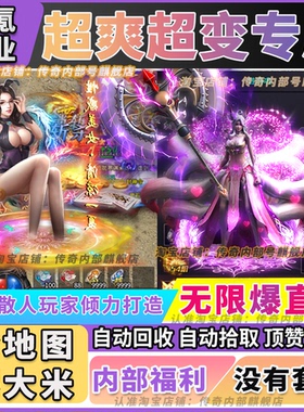 传奇手游超变内部GM后台无限代金合击专属无限刀单机版游戏单职业