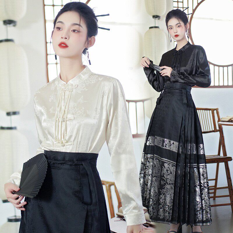 春秋季成人礼礼服高中生女孩汉服