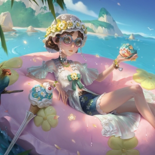 定金】灵珑阁第五人格cos服盲女听海闲情cosplay游戏动漫服套装女