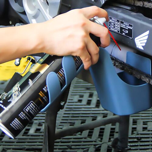 摩托车自行车油污收纳工具盒链条清洗剂链条油防喷溅工具套装