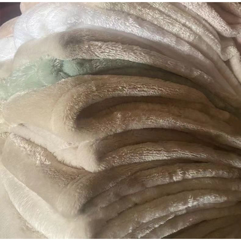 【外贸加厚】法兰绒毛毯处理披肩毯盖腿冬季加厚学生宿舍单双人毯