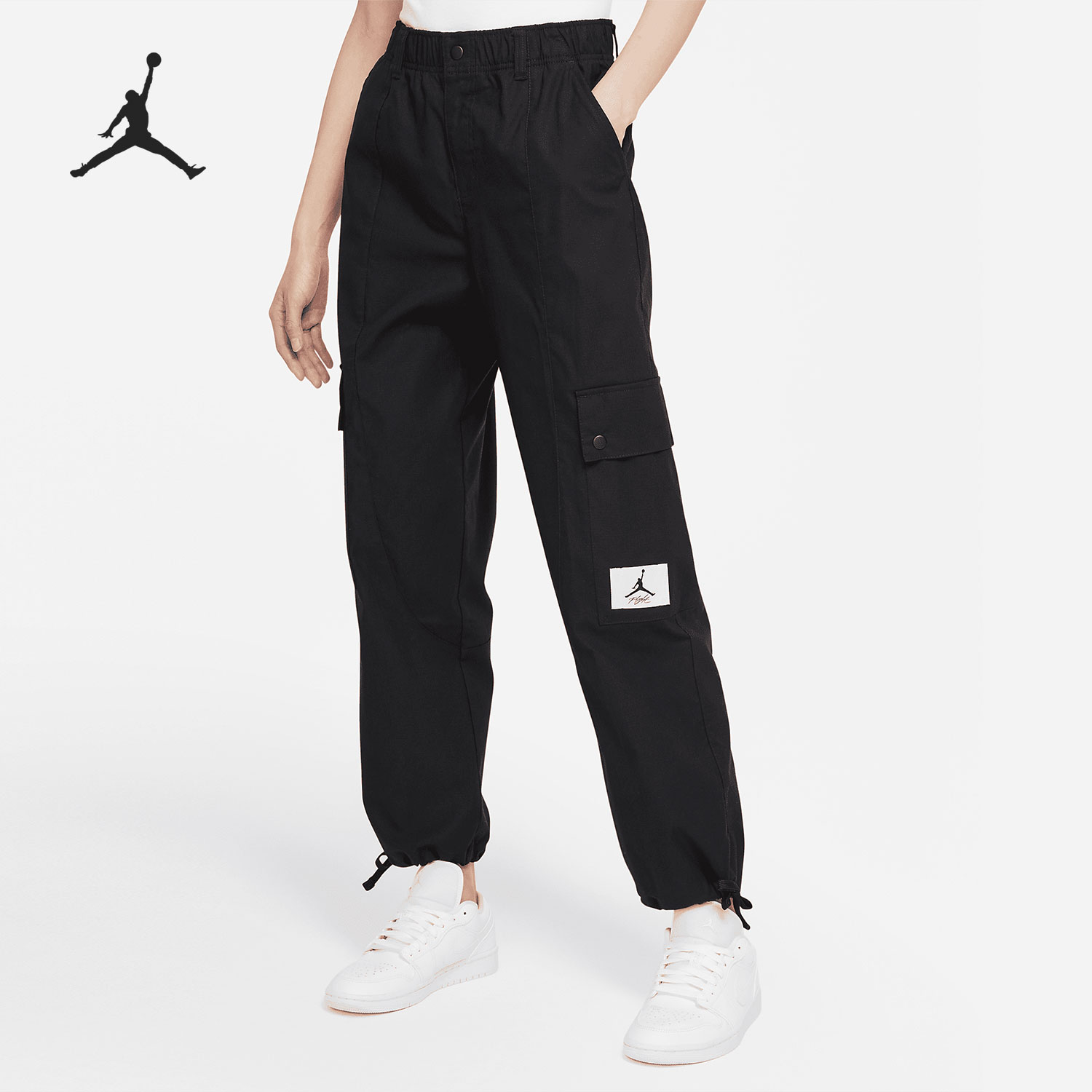 耐克女子针织束脚长裤