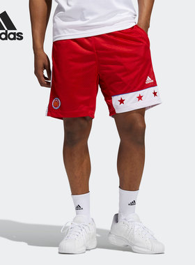 Adidas/阿迪达斯正品当季男子新款休闲撞色运动短裤 GQ4115