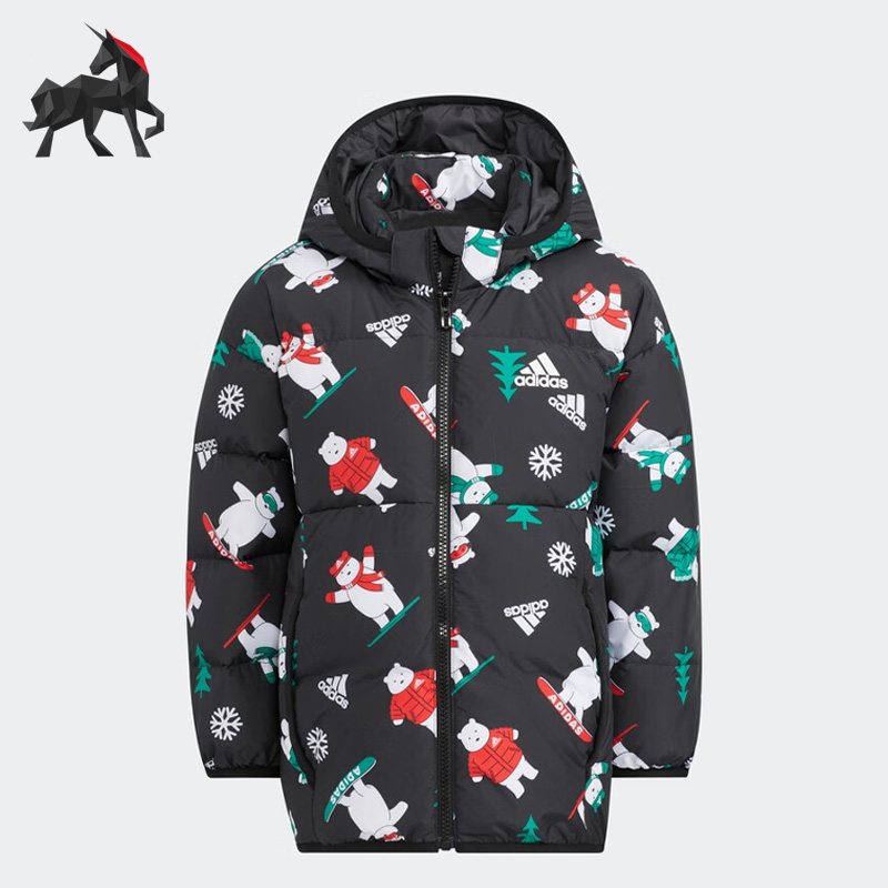 Adidas/阿迪达斯小童运动羽绒服