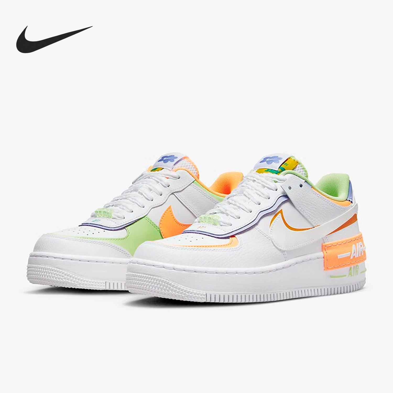 Nike/耐克正品Air Force 1女子运动轻便低帮板鞋DX3718-100