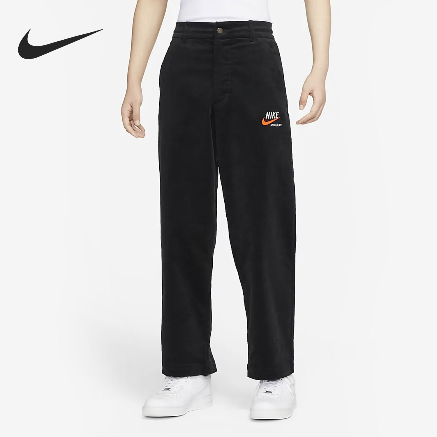 耐克男士宽松休闲直筒裤