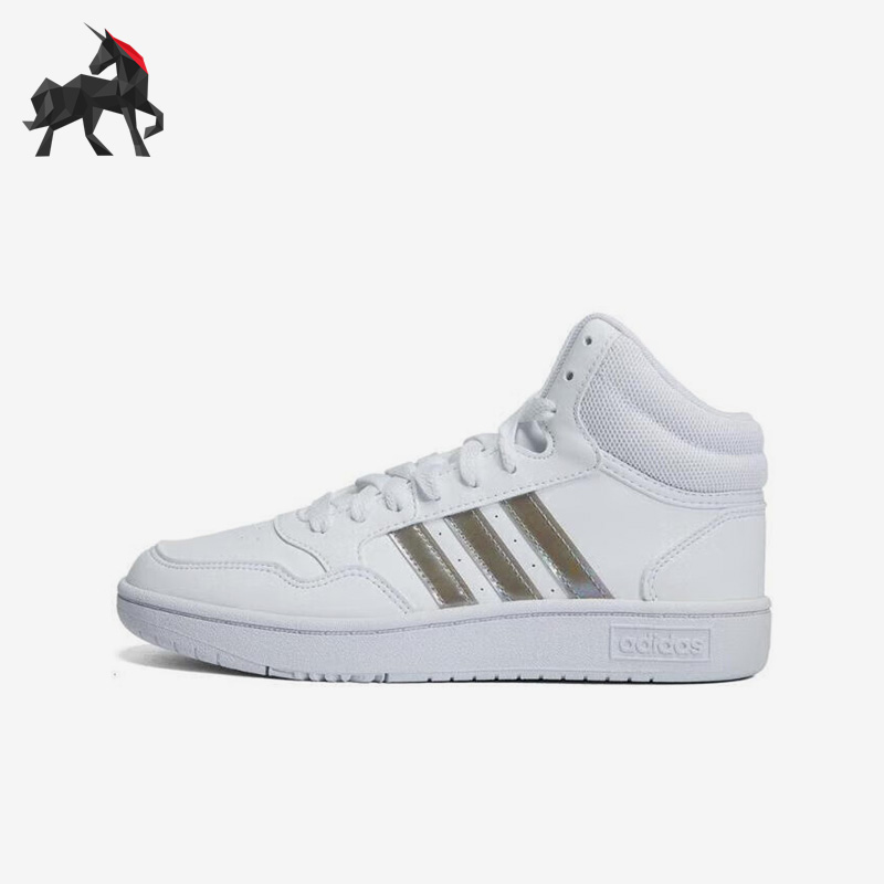 阿迪达斯大童中帮耐磨板鞋运动鞋