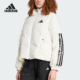 PUFFY Adidas 阿迪达斯正品 DOWN女士抗风保暖羽绒服JG3865