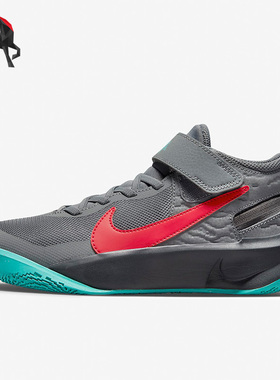 Nike/耐克正品Team Hustle D 10女子GS大童篮球鞋DD7303-008