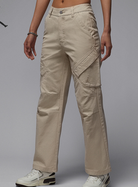 Nike/耐克正品JORDAN女士工装直筒运动口袋长裤FV7099-206