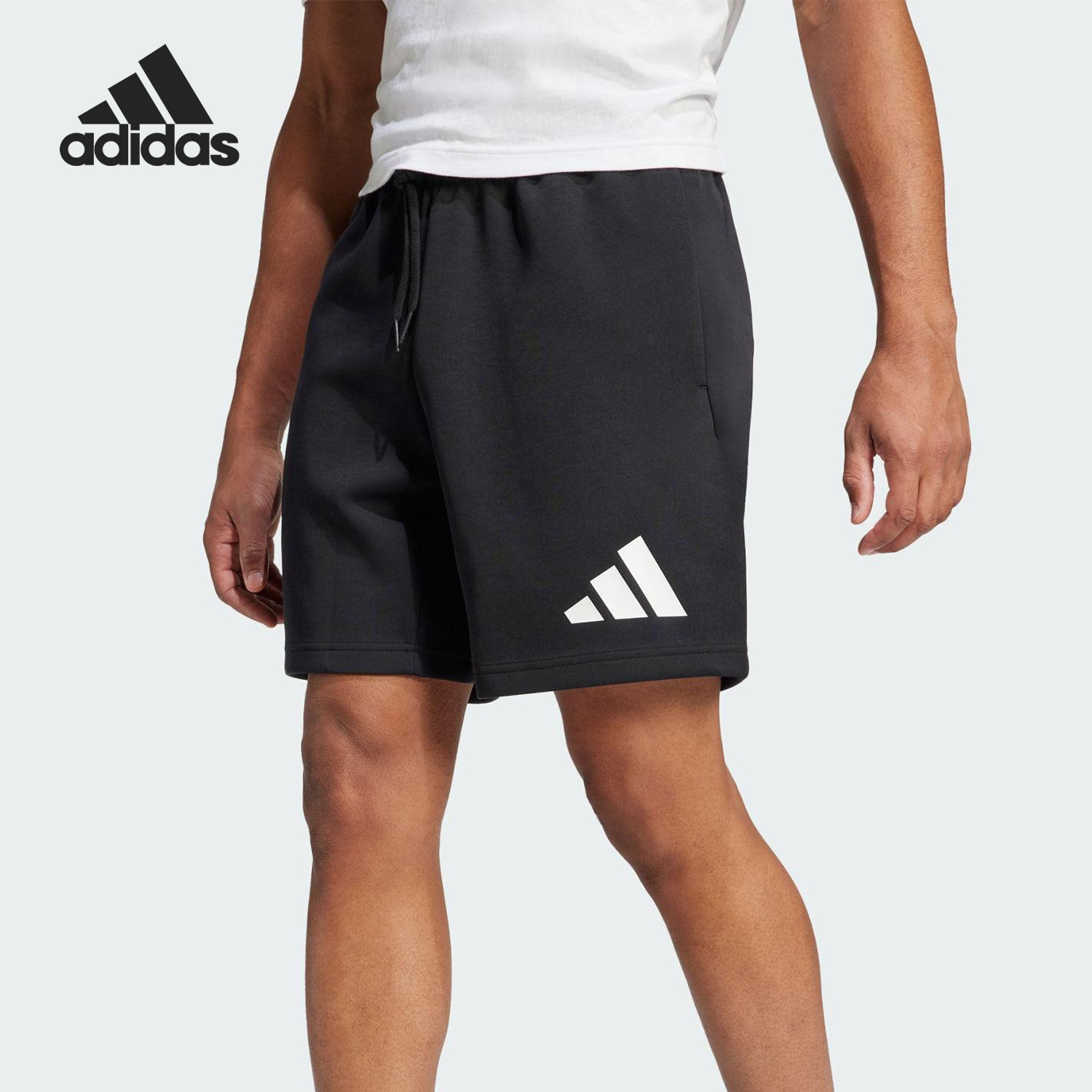 Adidas/阿迪达斯正品2025夏季款男士透气运动经典训练短裤JD4900