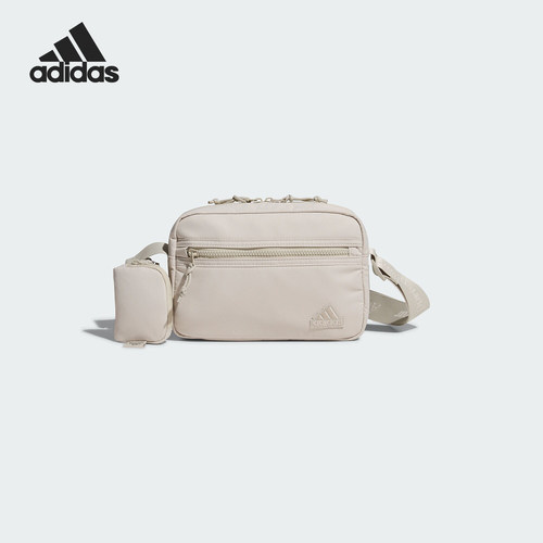 Adidas/阿迪达斯正品FL Q2 MINI SB 男女同款运动挎包IS9490