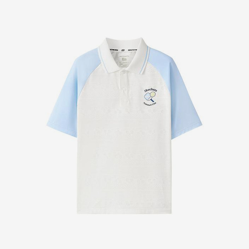 Skechers/斯凯奇正品夏季款男童运动透气短袖POLO衫L225B006-05BF