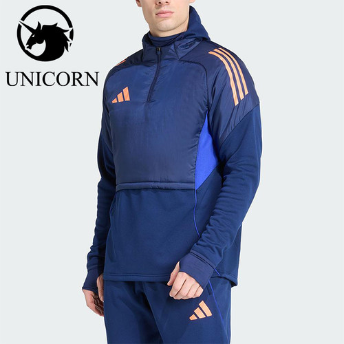 Adidas/阿迪达斯正品TIRO25C WINTOP男士运动保暖训练服JN5848