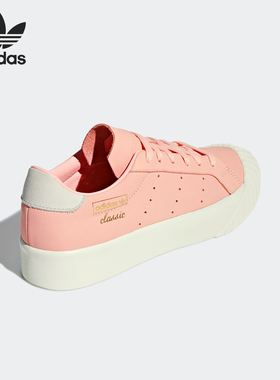 Adidas/阿迪达斯正品三叶草女士休闲厚底平底松糕鞋B37450