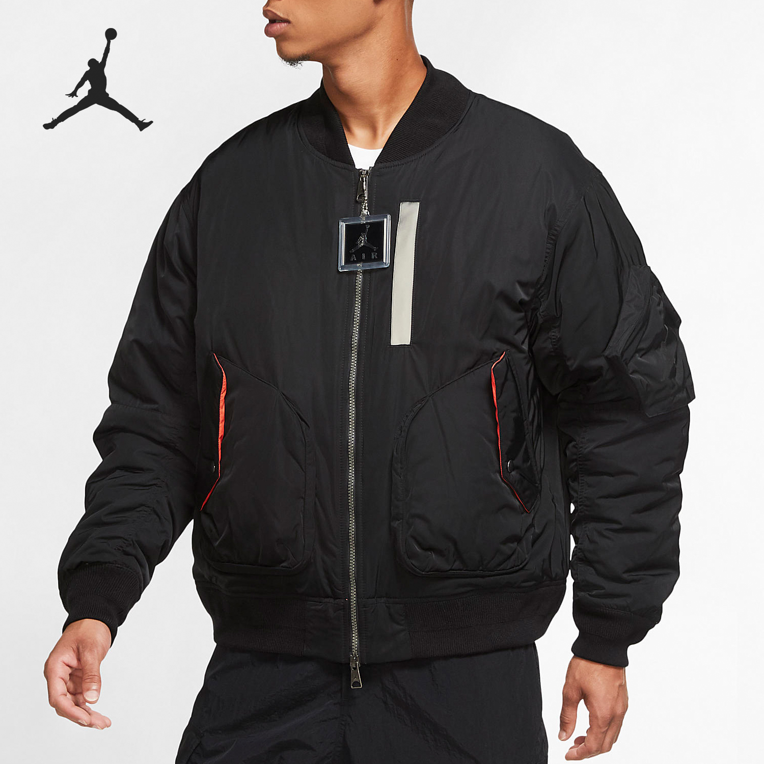 耐克男子运动立领棉服